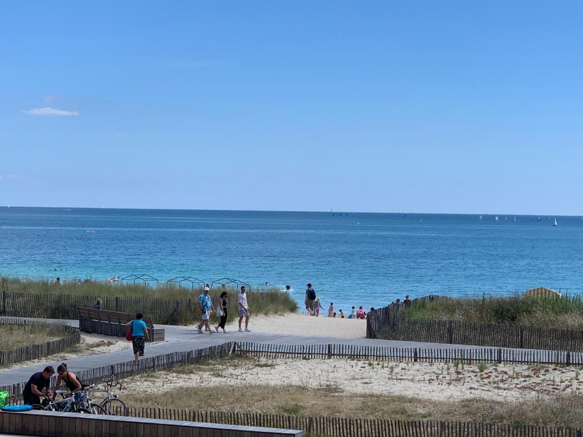 Carnac : Appt 4 P. Face Mer Vue Exceptionnelle Exterior photo